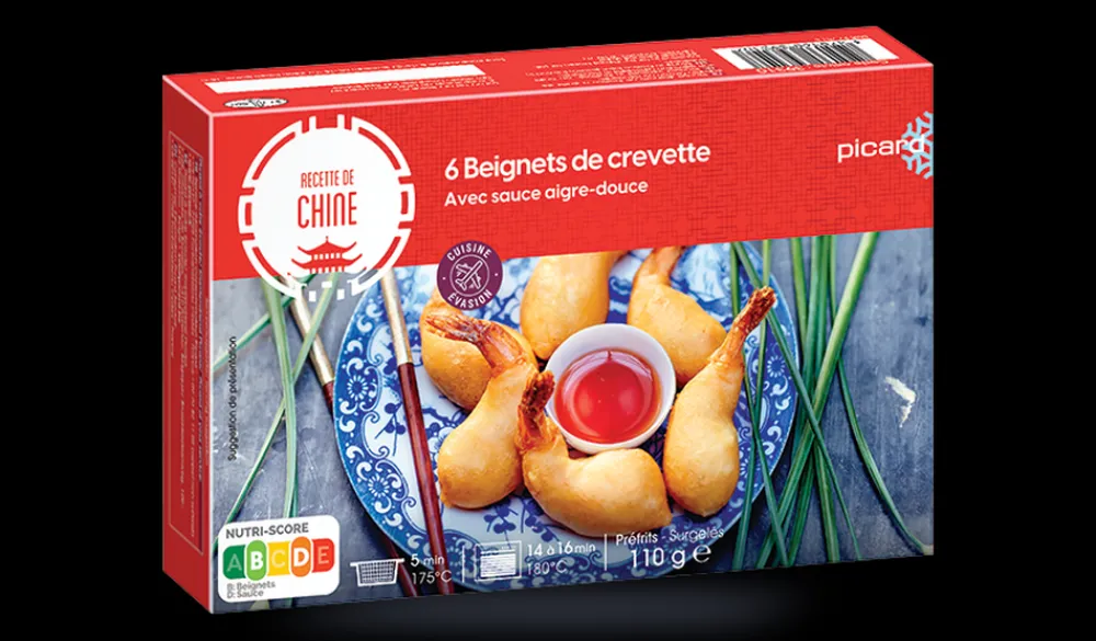 Picard 6 beignets de crevette* À Partager|Apéritifs Exotiques, Tapas