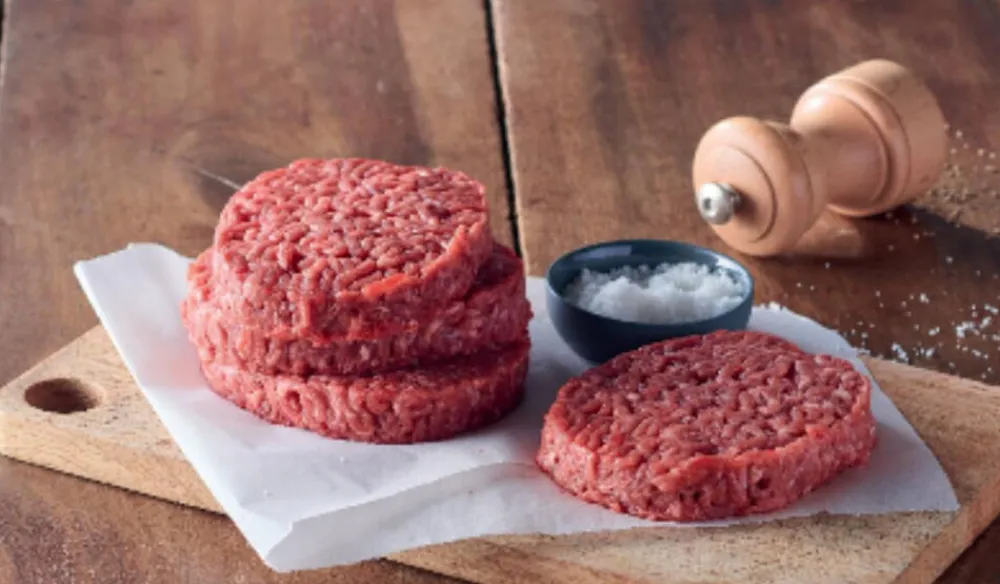 Picard 8 biftecks hachés (140g), pur boeuf, 8% M.G maxi*Enfant Produits Nutri-Score A|Viandes Pour Enfants