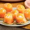 Picard 8 bouchées apéritives au saumon* Verrines, Canapés|Bouchées, Petits Fours
