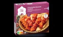 Picard 6 brochettes de poulet tandoori* Bouchées, Brochettes|Plats Indiens