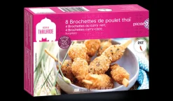 Picard 8 brochettes de poulet thaï* À Partager|Bouchées, Brochettes