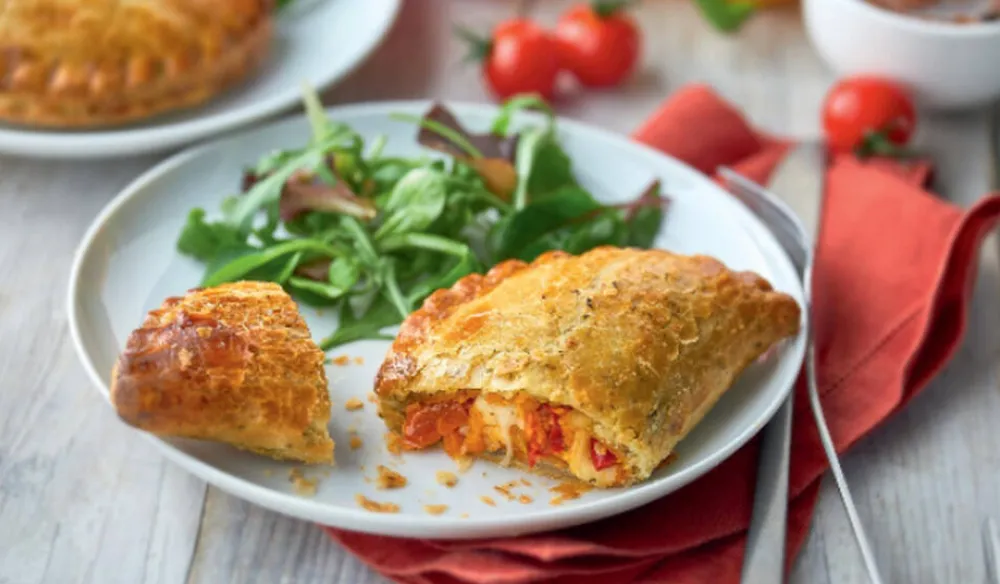 Picard 2 chaussons tomate, poivron, mozzarella, pesto rosso* Végétarien|Feuilletés