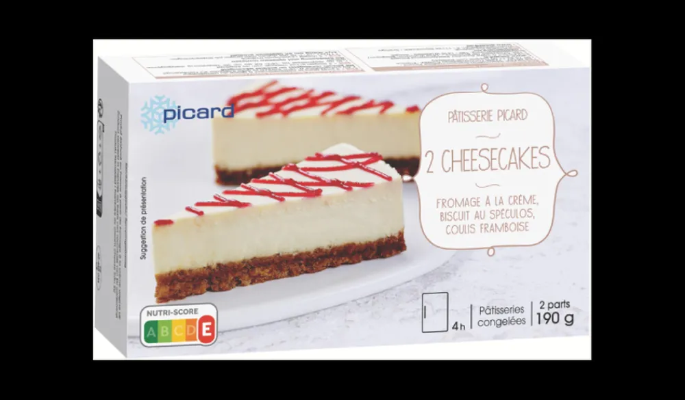 Picard 2 cheesecakes* Desserts Pâtissiers