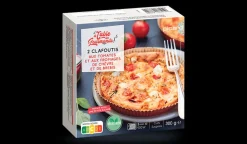 Picard 2 clafoutis tomates, fromages de chèvre et brebis* Entrées Individuelles|Entrées Chaudes