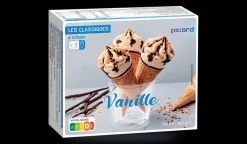 Picard 6 cônes vanille*Enfant Glaces Pour Enfants|Cônes Glacés