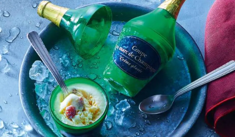Picard 4 coupes au marc de Champagne* Crèmes Glacées|Café Et Autres Parfums Gourmands