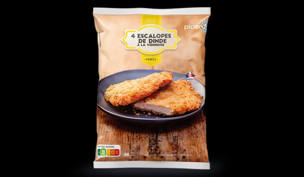 Picard 4 escalopes de dinde à la viennoise*Enfant Volailles Pour Enfants