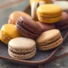 Picard 12 macarons pâtissiers opéra noisette citron pomme* Macarons, Mignardises