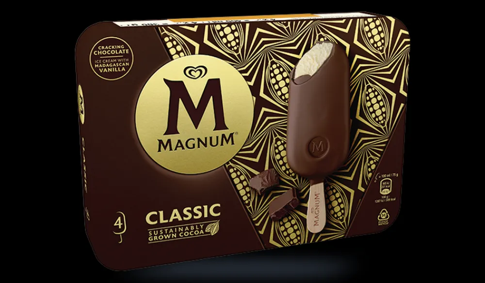 Picard 4 Magnum classic* Bâtonnets De Glace, Barres Glacées|Chocolat, Noisette