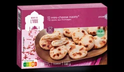 Picard 12 mini cheese naans* Végétarien|À Partager