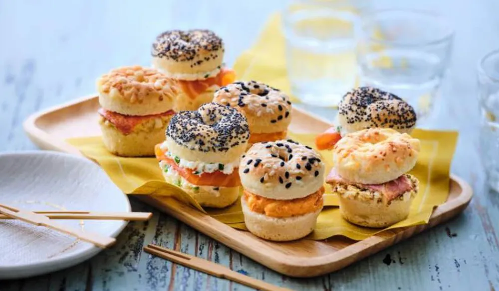 Picard 12 mini-bagels* Bouchées, Petits Fours|Apéritifs Froids