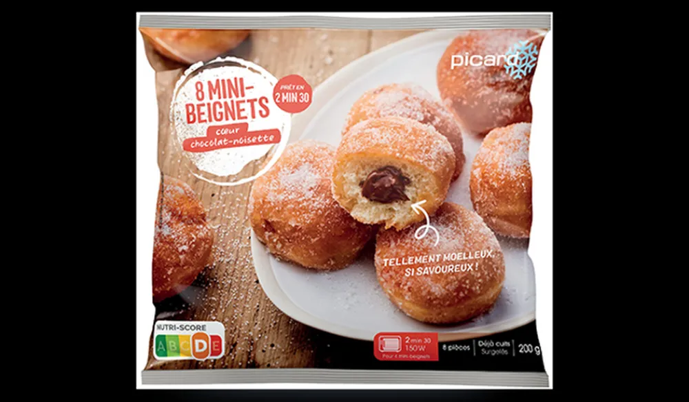 Picard 8 mini-beignets coeur chocolat-noisette*Enfant Spécial Enfants|Crêpes, Pancakes, Gaufres