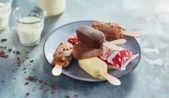 Picard 8 mini-bâtonnets vanille-divers enrobages chocolat*Enfant Glaces Pour Enfants|Bâtonnets De Glace, Barres Glacées