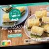 Picard 8 mini-focaccias au thym* Végétarien|Apéritifs Chauds