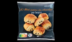 Picard 10 mini-pains au chocolat, pur beurre*Enfant Spécial Enfants|Mini-Viennoiseries