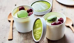 Picard 2 mini-pots crème glacée Lait d'amande, griottes* Pots De Glace|Café Et Autres Parfums Gourmands