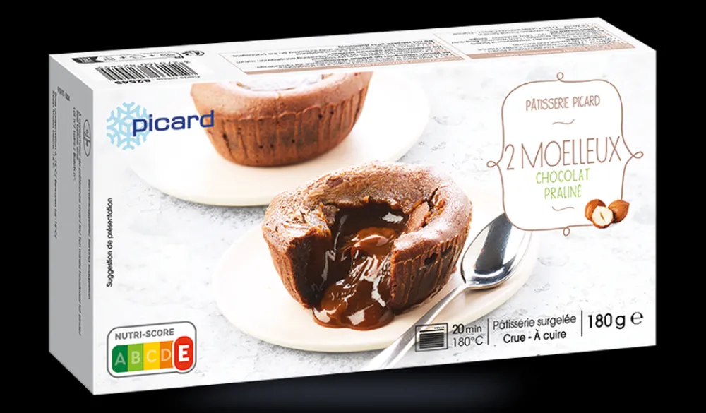 Picard 2 moelleux chocolat praliné* Cakes, Moelleux