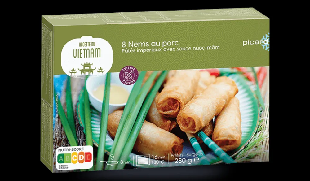 Picard 8 nems au porc* À Partager|Plats Vietnamiens