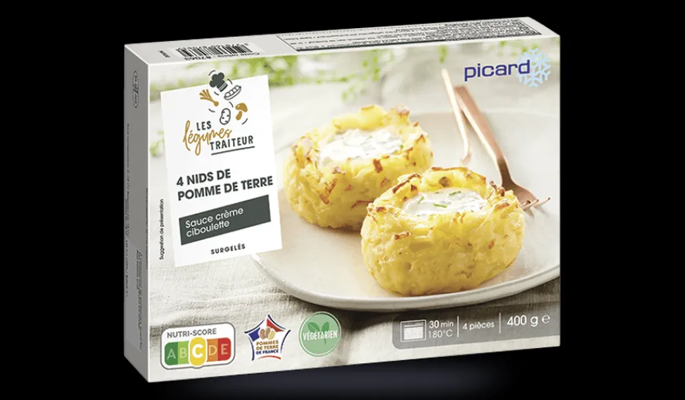 Picard 4 nids de pomme de terre* Pommes De Terre, Frites|Accompagnements