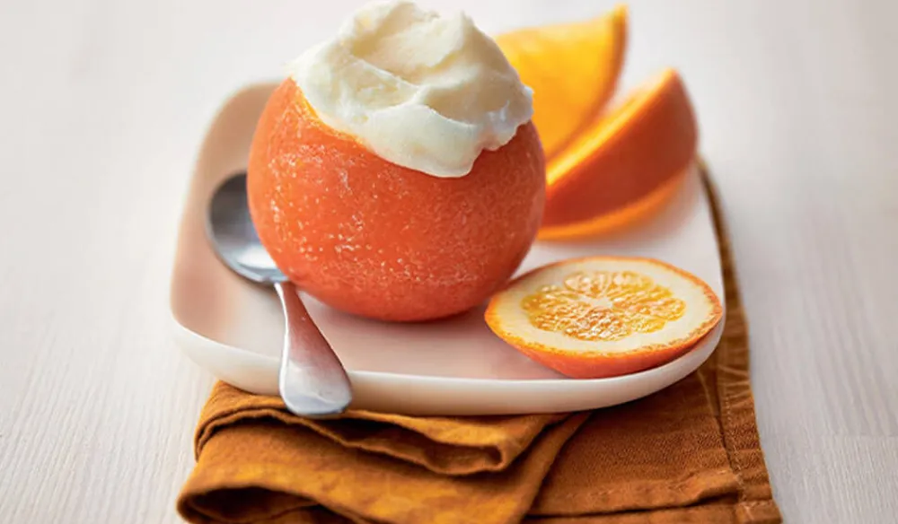 Picard 4 oranges givrées* Sorbets|Fruits Givrés