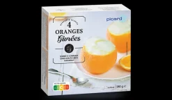 Picard 4 oranges givrées* Sorbets|Fruits Givrés