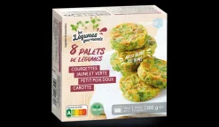 Picard 8 palets de légumes courgettes jaune et verte, petit pois doux, carotte*Enfant Produits Nutri-Score A|Légumes Enfants
