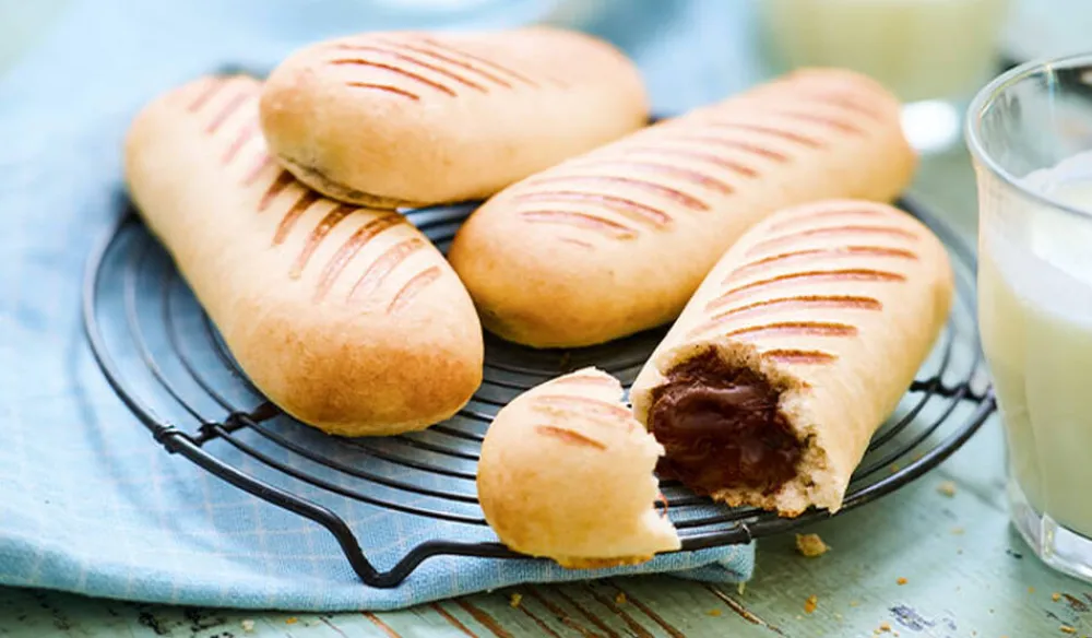 Picard 4 panini fourrés à la pâte à tartiner*Enfant Spécial Enfants|Crêpes, Pancakes, Gaufres