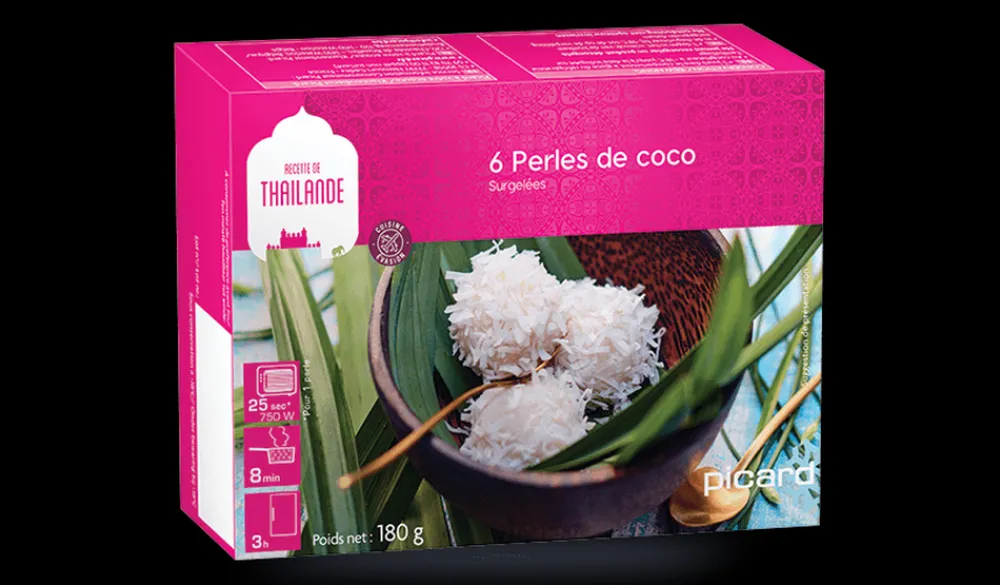 Picard 6 perles de coco Cuisine Evasion* À Partager|Desserts Du Monde