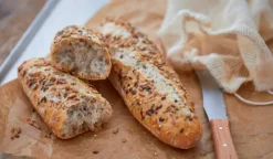 Picard 2 petites baguettes céréales bio* Pains Bio|Baguette