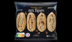 Picard 4 petits pains aux figues, précuits* Produits Nutri-Score B|Petits Pains