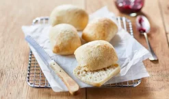 Picard 4 petits pains sans adjonction de sel, précuits* Produits Nutri-Score A|Sans Sel Ajouté