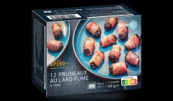 Picard 12 pruneaux au lard fumé* Verrines, Canapés|Bouchées, Petits Fours
