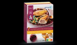 Picard 2 suprêmes de pintade, farcis girolles et porto* Volailles Labellisées|Pintade
