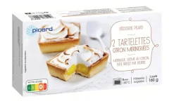 Picard 2 tartelettes citron meringuées* Tartes, Tartelettes