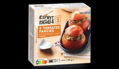 Picard 4 tomates farcies*Enfant Produits Nutri-Score A|Plats Spécial Enfants
