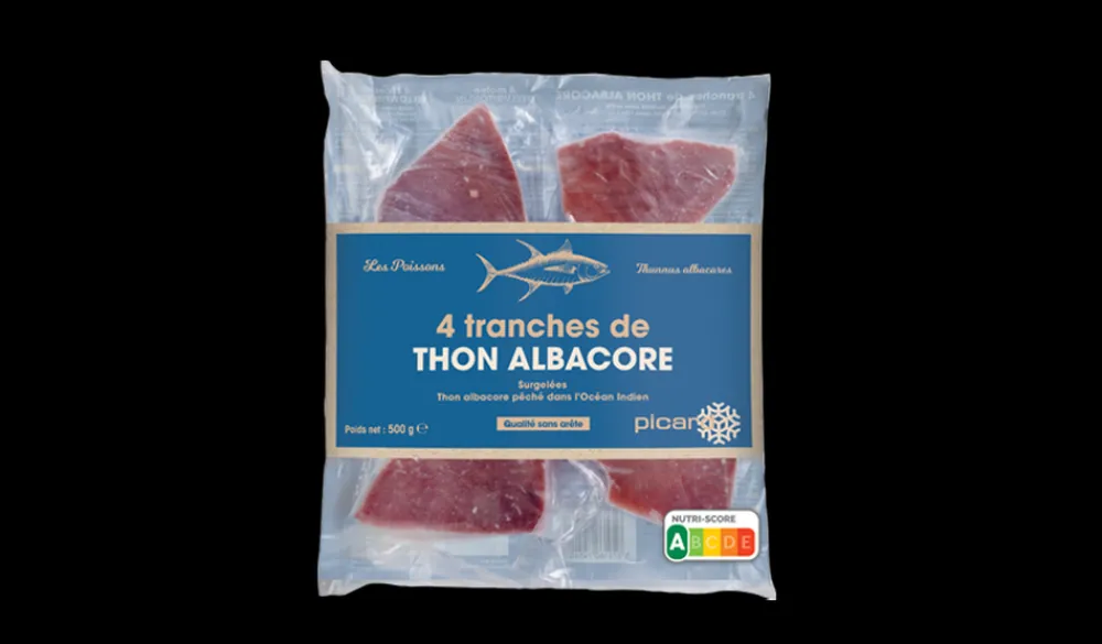 Picard 4 tranches de thon albacore, qualité sans arête* Thon Et Maquereau