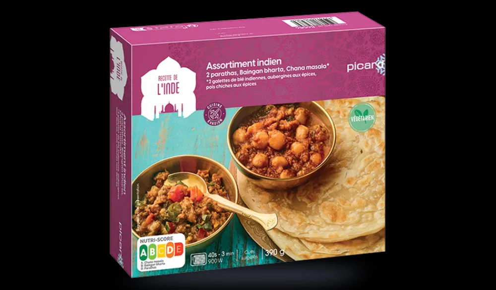 Picard Assortiment indien* 1 Part|Plats Cuisinés