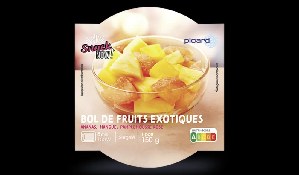Picard Bol de fruits exotiques* Produits Nutri-Score A|Salades De Fruits