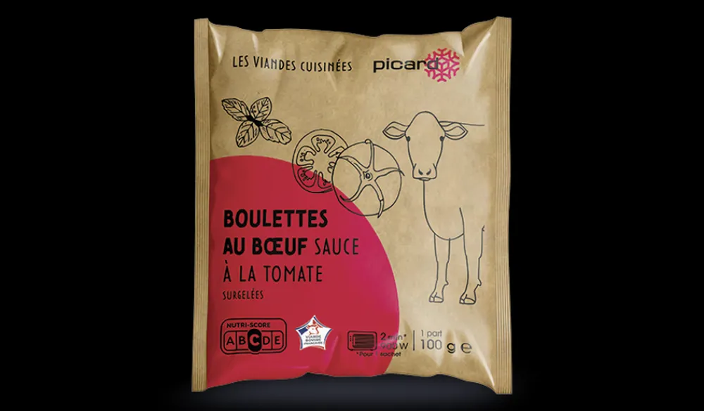 Picard Boulettes au bœuf sauce à la tomate*Enfant Viandes Pour Enfants|Viandes Cuisinées