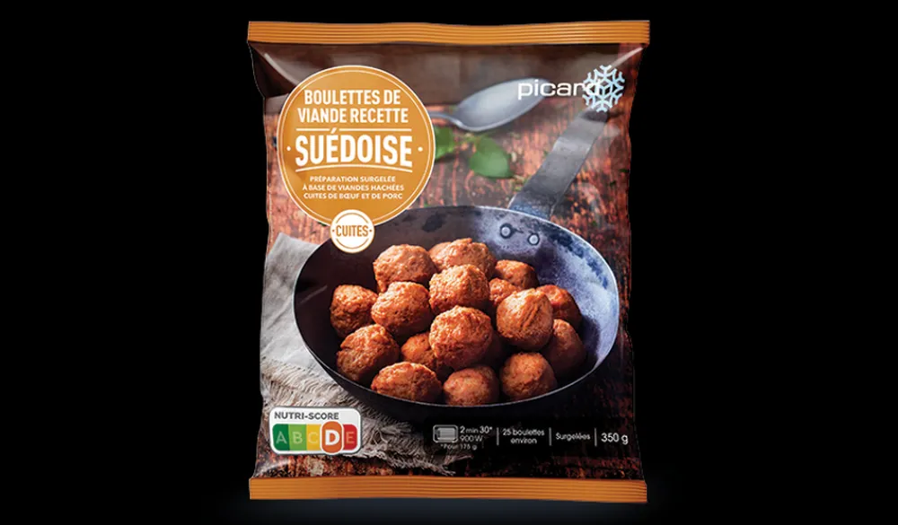 Picard Boulettes de viande recette suédoise*Enfant Viandes Pour Enfants
