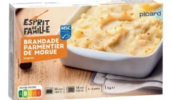 Picard Brandade parmentier de morue MSC*Enfant Produits Nutri-Score B|Plats Spécial Enfants