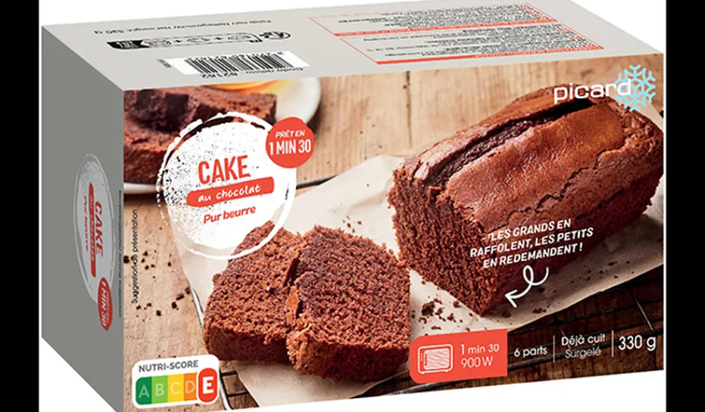 Picard Cake au chocolat, 6 parts* Cakes, Moelleux