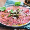 Picard Carpaccio de boeuf et sa sauce au pistou, 2 parts* Boeuf