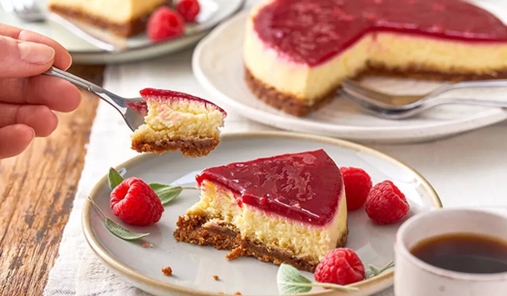 Picard Cheesecake à la framboise, 6 parts* Desserts Pâtissiers