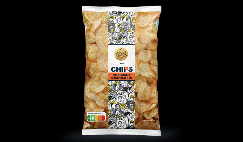 Picard Chips piment d'Espelette* Gâteaux Apéritif