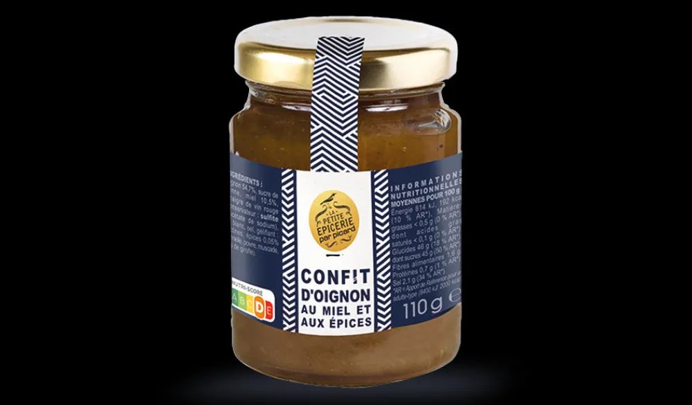Picard Confit d'oignon au miel et aux épices* Confitures