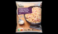 Picard Coquillettes façon risotto, jambon fumé*Enfant Produits Nutri-Score B|Plats Spécial Enfants