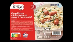 Picard Coquillettes, mini-knacks et sauce à l'emmental*Enfant Plats Spécial Enfants