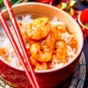 Picard Crevettes sauce piquante et riz thaï* Produits Nutri-Score A|1 Part