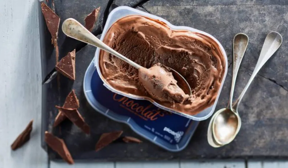 Picard Crème glacée chocolat avec pépites de chocolat* Crèmes Glacées|Chocolat, Noisette